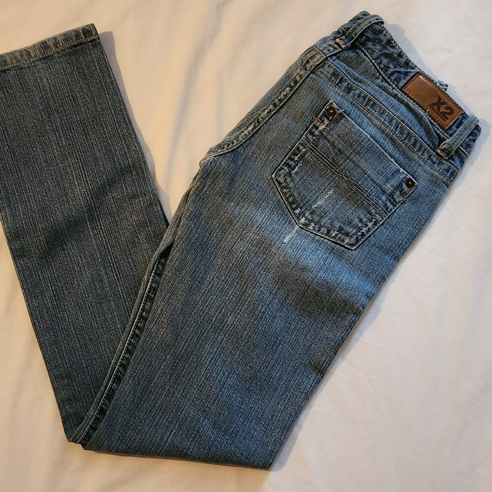 X2 Denim Laboratory jeans sz 0 skinny good condition